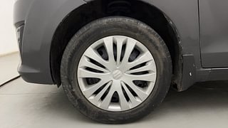 Used 2015 Maruti Suzuki Ertiga [2012-2015] Vxi CNG Petrol+cng Manual tyres LEFT FRONT TYRE RIM VIEW
