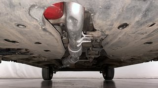Used 2017 Mahindra KUV100 [2015-2017] K8 5 STR Petrol Manual extra FRONT LEFT UNDERBODY VIEW