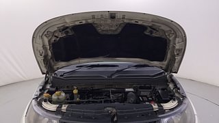 Used 2017 Mahindra KUV100 [2015-2017] K8 5 STR Petrol Manual engine ENGINE & BONNET OPEN FRONT VIEW