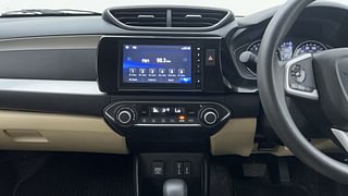 Used 2021 Honda Amaze 1.2 VX CVT i-VTEC Petrol Automatic interior MUSIC SYSTEM & AC CONTROL VIEW