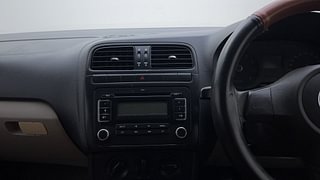 Used 2012 Volkswagen Polo [2010-2014] Comfortline 1.2L (P) Petrol Manual interior MUSIC SYSTEM & AC CONTROL VIEW