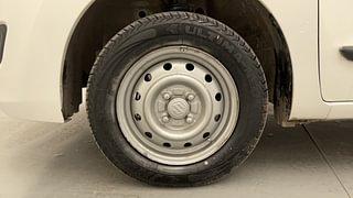 Used 2016 Maruti Suzuki Wagon R 1.0 [2013-2019] LXi CNG Petrol+cng Manual tyres LEFT FRONT TYRE RIM VIEW