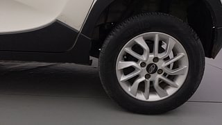 Used 2017 Mahindra KUV100 [2015-2017] K8 5 STR Petrol Manual tyres LEFT REAR TYRE RIM VIEW