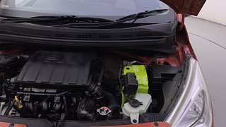 Used 2017 Hyundai Grand i10 Sportz 1.2 Kappa VTVT Petrol Manual engine ENGINE LEFT SIDE HINGE & APRON VIEW