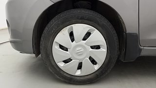 Used 2017 Maruti Suzuki Celerio ZXI AMT Petrol Automatic tyres LEFT FRONT TYRE RIM VIEW