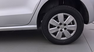 Used 2012 Volkswagen Polo [2010-2014] Comfortline 1.2L (P) Petrol Manual tyres LEFT REAR TYRE RIM VIEW