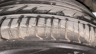 Used 2016 Tata Zest [2014-2019] XMS Petrol Petrol Manual tyres LEFT REAR TYRE TREAD VIEW