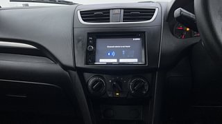 Used 2015 Maruti Suzuki Swift [2014-2017] LXI (O) Petrol Manual interior MUSIC SYSTEM & AC CONTROL VIEW