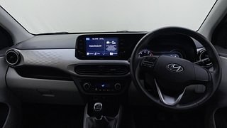 Used 2021 Hyundai Grand i10 Nios Asta 1.2 Kappa VTVT Petrol Manual interior DASHBOARD VIEW