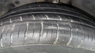 Used 2020 Nissan Kicks [2018-2020] XV Diesel Diesel Manual tyres LEFT FRONT TYRE TREAD VIEW