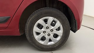 Used 2014 Hyundai Elite i20 [2014-2018] Sportz 1.2 Petrol Manual tyres LEFT REAR TYRE RIM VIEW