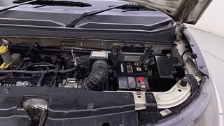 Used 2017 Mahindra KUV100 [2015-2017] K8 5 STR Petrol Manual engine ENGINE LEFT SIDE HINGE & APRON VIEW