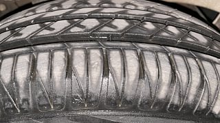 Used 2017 Mahindra KUV100 [2015-2017] K8 5 STR Petrol Manual tyres RIGHT REAR TYRE TREAD VIEW