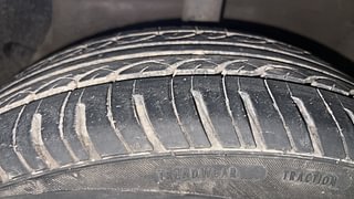 Used 2018 Hyundai Grand i10 [2017-2020] Sportz (O) AT 1.2 Kappa VTVT Petrol Automatic tyres LEFT FRONT TYRE TREAD VIEW