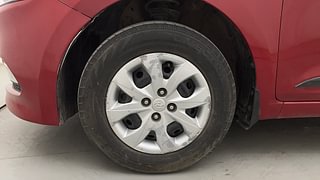 Used 2014 Hyundai Elite i20 [2014-2018] Sportz 1.2 Petrol Manual tyres LEFT FRONT TYRE RIM VIEW
