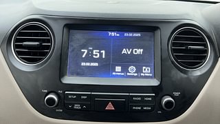 Used 2018 Hyundai Grand i10 [2017-2020] Sportz (O) AT 1.2 Kappa VTVT Petrol Automatic top_features Touch screen infotainment system