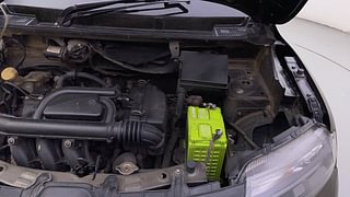 Used 2021 renault Kwid 1.0 RXT Opt Petrol Manual engine ENGINE LEFT SIDE HINGE & APRON VIEW