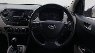 Used 2015 Hyundai Grand i10 Asta AT 1.2 Kappa VTVT Petrol Automatic interior STEERING VIEW