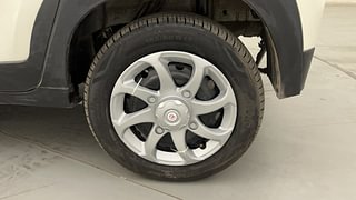 Used 2019 Mahindra KUV100 NXT K6+ 6 STR Petrol Manual tyres LEFT REAR TYRE RIM VIEW