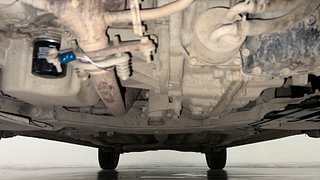 Used 2022 Maruti Suzuki XL6 Alpha AT Petrol Petrol Automatic extra FRONT LEFT UNDERBODY VIEW