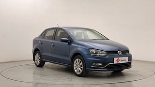 Used 2017 Volkswagen Ameo [2016-2020] Highline1.2L (P) Petrol Manual exterior RIGHT FRONT CORNER VIEW