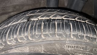 Used 2018 Hyundai Grand i10 [2017-2020] Sportz (O) AT 1.2 Kappa VTVT Petrol Automatic tyres LEFT REAR TYRE TREAD VIEW