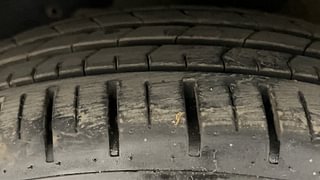 Used 2019 Mahindra KUV100 NXT K6+ 6 STR Petrol Manual tyres LEFT FRONT TYRE TREAD VIEW