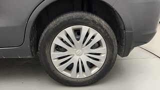Used 2015 Maruti Suzuki Ertiga [2012-2015] Vxi CNG Petrol+cng Manual tyres LEFT REAR TYRE RIM VIEW