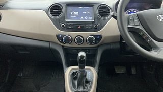 Used 2018 Hyundai Grand i10 [2017-2020] Sportz (O) AT 1.2 Kappa VTVT Petrol Automatic interior MUSIC SYSTEM & AC CONTROL VIEW