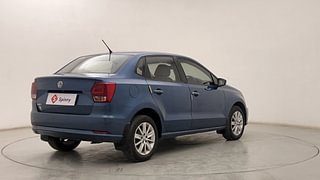 Used 2017 Volkswagen Ameo [2016-2020] Highline1.2L (P) Petrol Manual exterior RIGHT REAR CORNER VIEW
