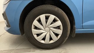 Used 2022 Skoda Slavia Active 1.0L TSI MT Petrol Manual tyres LEFT FRONT TYRE RIM VIEW
