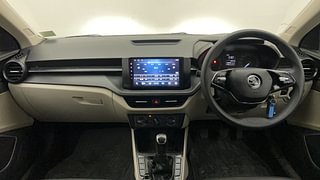 Used 2022 Skoda Slavia Active 1.0L TSI MT Petrol Manual interior DASHBOARD VIEW