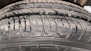 Used 2019 datsun GO T Petrol Manual tyres LEFT REAR TYRE TREAD VIEW
