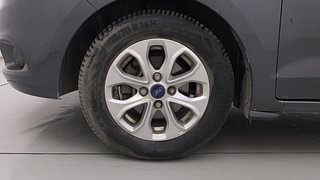Used 2018 Ford Figo [2015-2019] Titanium1.5 TDCi Diesel Manual tyres LEFT FRONT TYRE RIM VIEW