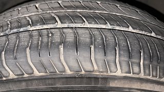 Used 2011 Maruti Suzuki Swift Dzire VXI 1.2 Petrol Manual tyres LEFT FRONT TYRE TREAD VIEW