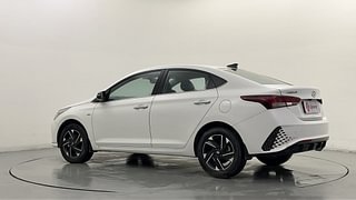 Used 2021 Hyundai Verna SX Opt Turbo Petrol Petrol Automatic exterior LEFT REAR CORNER VIEW