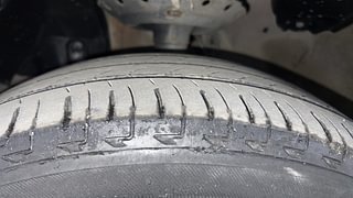 Used 2018 Honda City [2017-2020] ZX CVT Petrol Automatic tyres LEFT FRONT TYRE TREAD VIEW