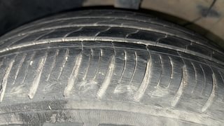 Used 2021 Kia Sonet HTX 1.0 iMT Petrol Manual tyres LEFT FRONT TYRE TREAD VIEW