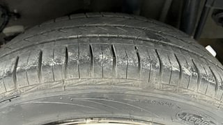 Used 2021 Tata Tiago Revotron XT Petrol Manual tyres LEFT REAR TYRE TREAD VIEW