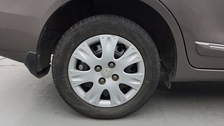 Used 2013 Honda Amaze [2013-2016] 1.2 S i-VTEC Petrol Manual tyres RIGHT REAR TYRE RIM VIEW