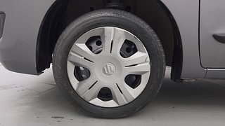 Used 2017 Maruti Suzuki Wagon R 1.0 [2010-2019] VXi Petrol + CNG (Outside Fitted) Petrol+cng Manual tyres LEFT FRONT TYRE RIM VIEW