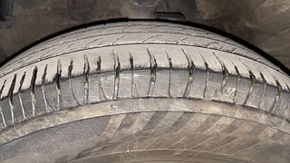 Used 2017 Maruti Suzuki Celerio ZXI (O) AMT Petrol Automatic tyres LEFT FRONT TYRE TREAD VIEW