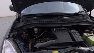 Used 2011 Maruti Suzuki Swift Dzire VXI 1.2 Petrol Manual engine ENGINE RIGHT SIDE HINGE & APRON VIEW
