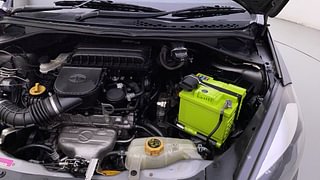 Used 2019 Tata Tiago [2018-2020] XZA+ AMT Petrol Automatic engine ENGINE LEFT SIDE HINGE & APRON VIEW
