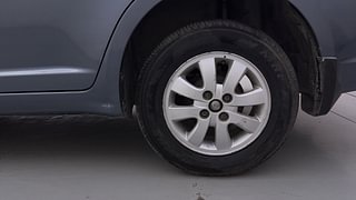 Used 2011 Maruti Suzuki Swift Dzire VXI 1.2 Petrol Manual tyres LEFT REAR TYRE RIM VIEW