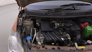 Used 2019 datsun GO T Petrol Manual engine ENGINE RIGHT SIDE HINGE & APRON VIEW