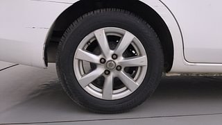 Used 2012 Nissan Sunny [2011-2014] XV Diesel Diesel Manual tyres RIGHT REAR TYRE RIM VIEW
