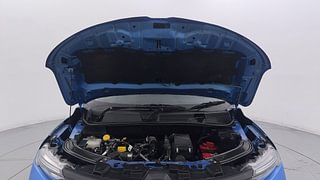 Used 2022 Renault Kiger RXT Turbo CVT Petrol Automatic engine ENGINE & BONNET OPEN FRONT VIEW