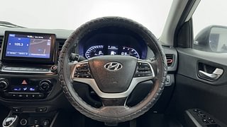 Used 2021 Hyundai Verna SX Opt Turbo Petrol Petrol Automatic interior STEERING VIEW