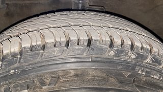 Used 2016 Maruti Suzuki Celerio VXI AMT Petrol Automatic tyres LEFT FRONT TYRE TREAD VIEW